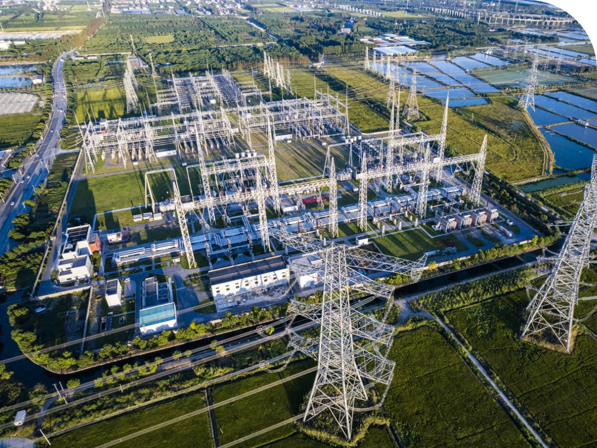 A large electrical grid