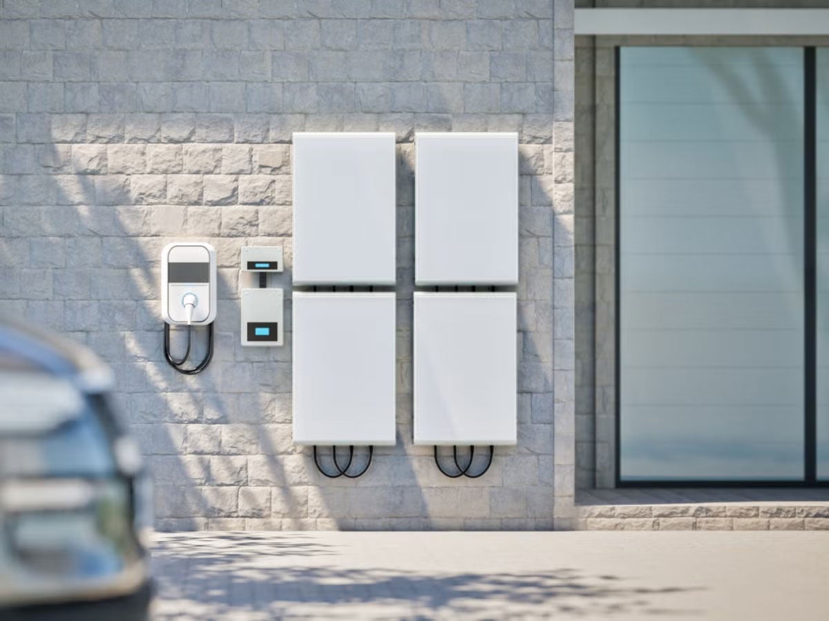 EV-charging wall units