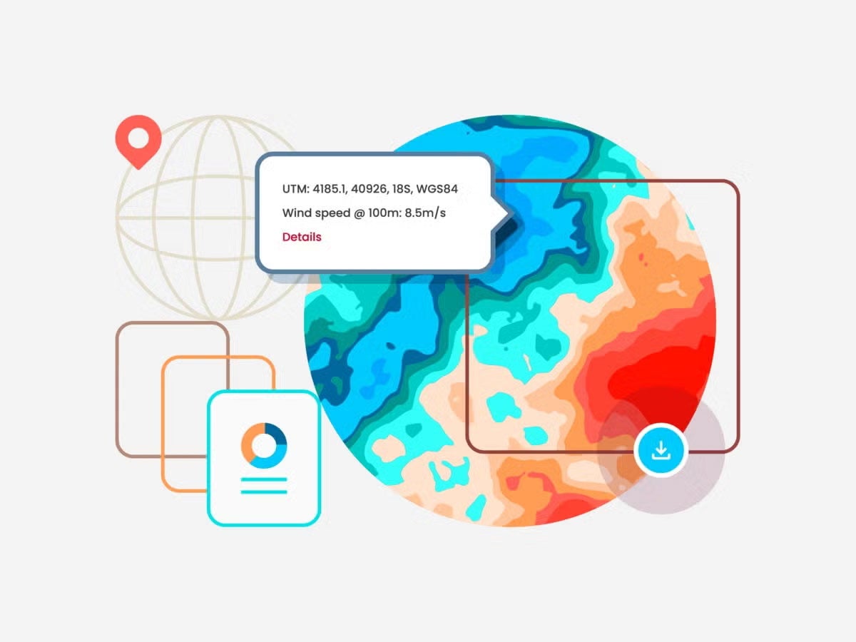 Wind navigator graphic