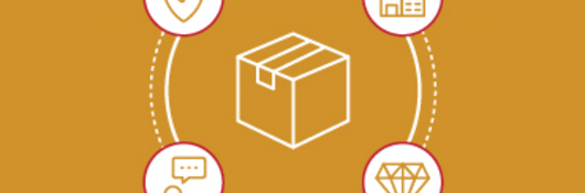 a box around 4 icons representing shipping