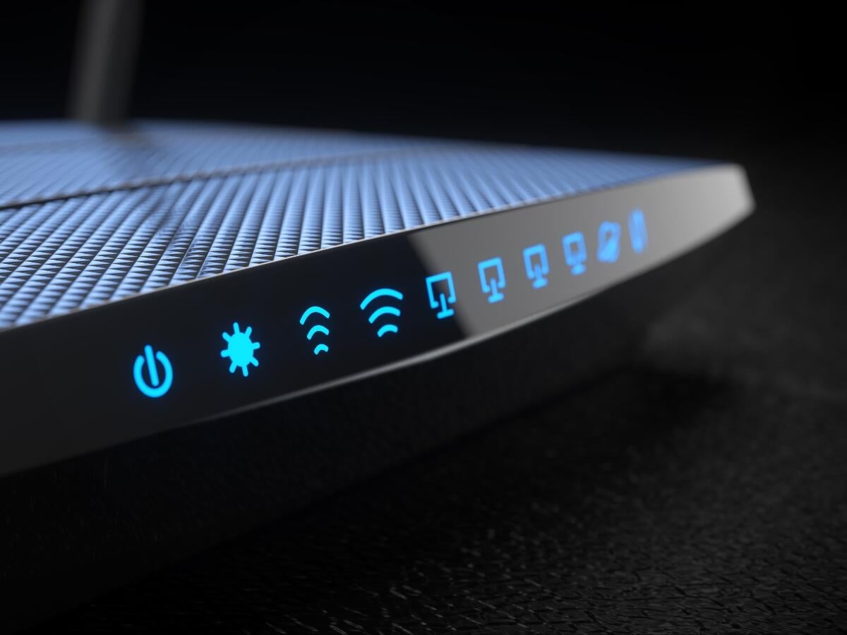 A wireless internet router