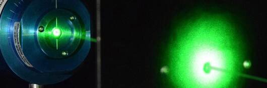 Optical radiation green light