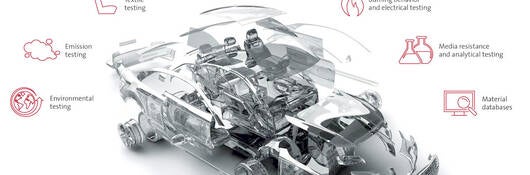automotive design with car parts 