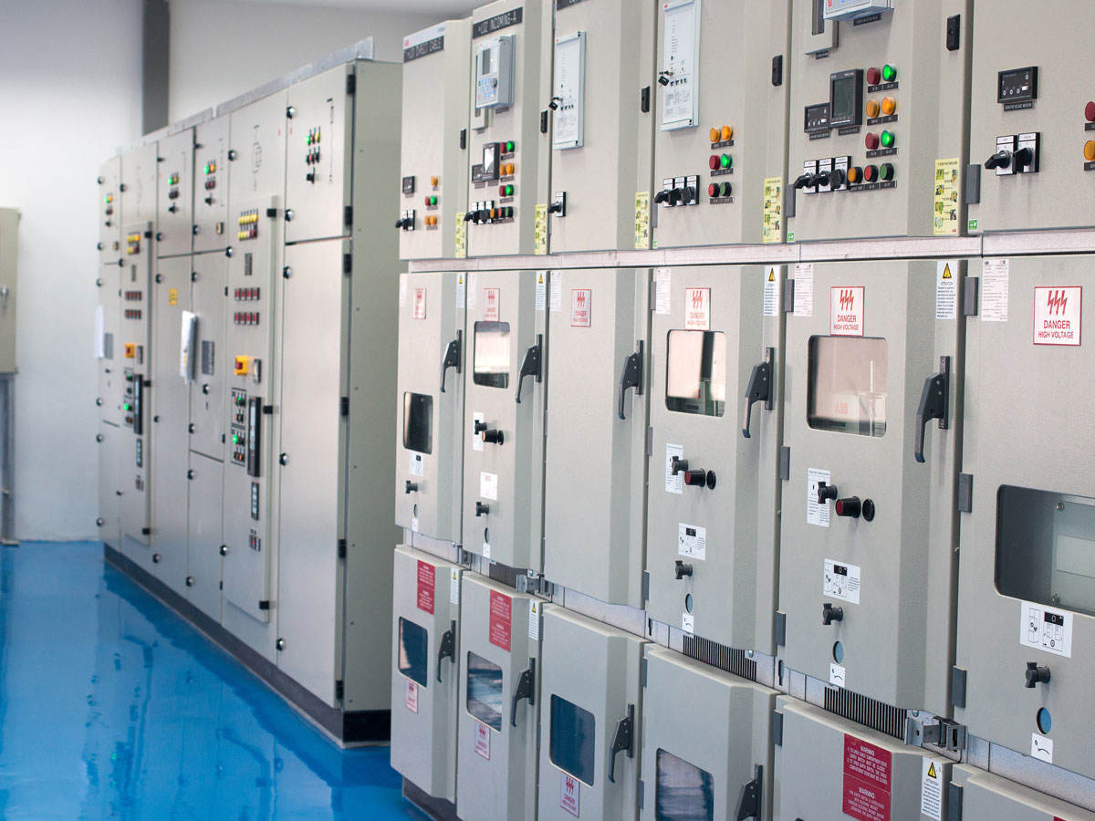 A hazloc panel in UL lab